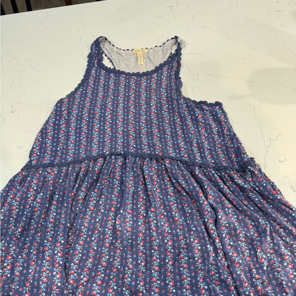 Matilda Jane Blue Floral Kids Dress